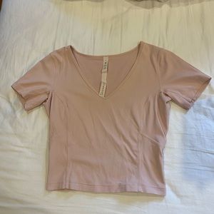 Pink Lulu lemon top
